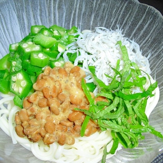 暑い夏を乗り切ろう♪我が家の“ねばねばうどん”